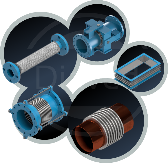Juntas de Expansão Metálicas Juntas de Expansão Metálicas